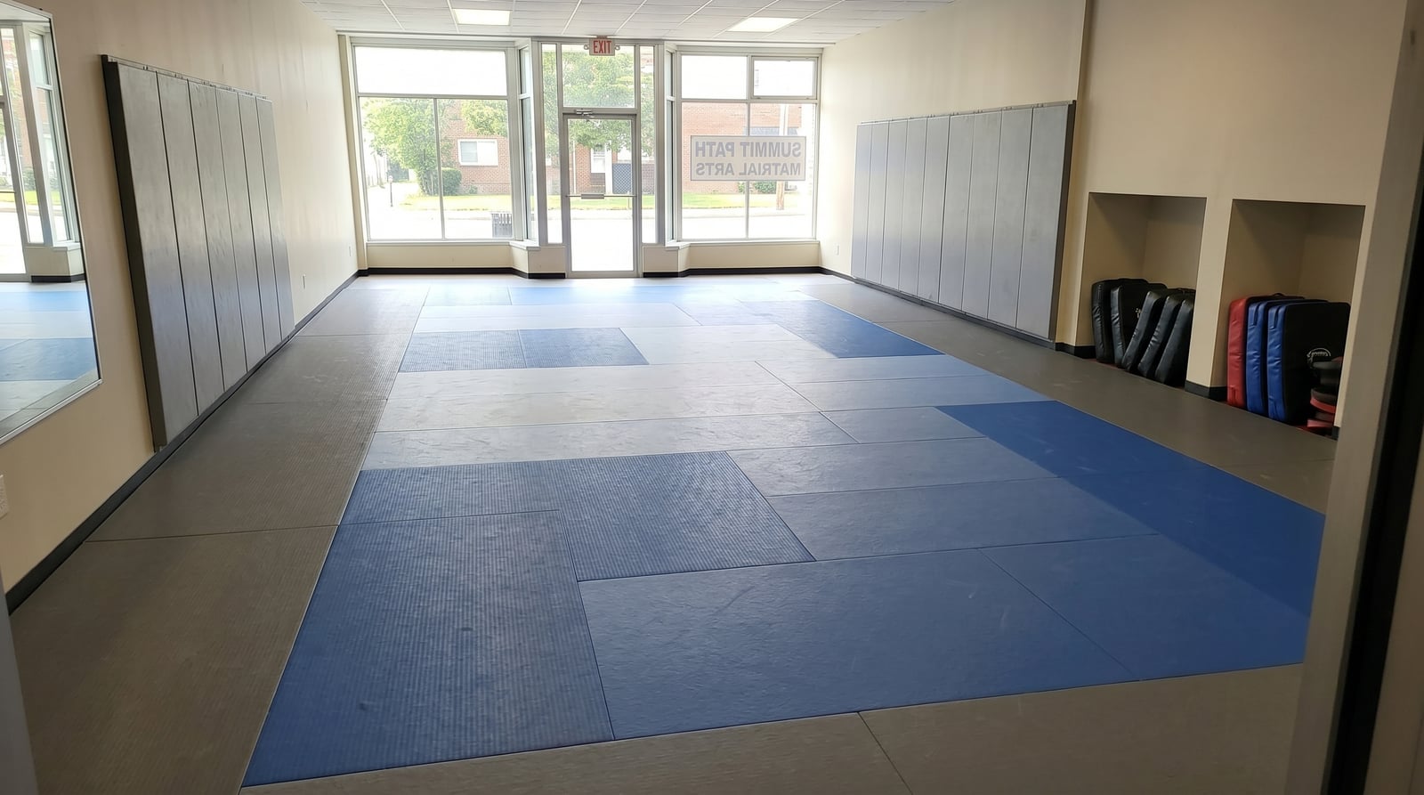 Summit Path Martial Arts spacious padded training floor