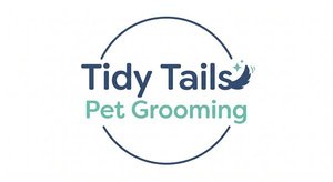Tidy Tails Pet Grooming Logo
