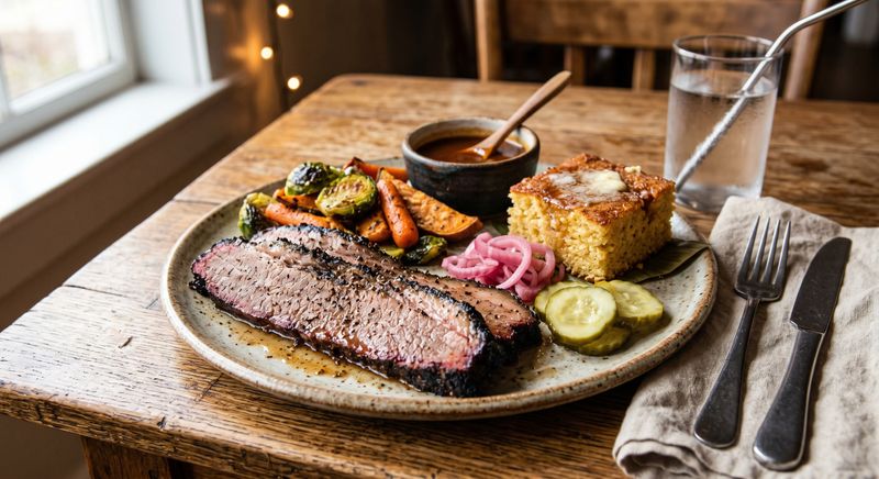 Wood-Fired Beef Brisket Entrée